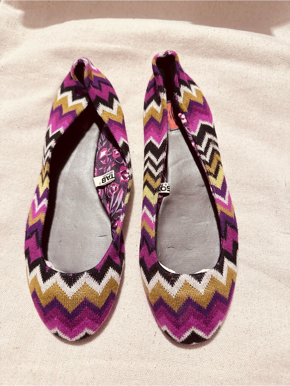 Missoni for Target | Shoes | MFT Women’s Chevron Knit Ballet Flats